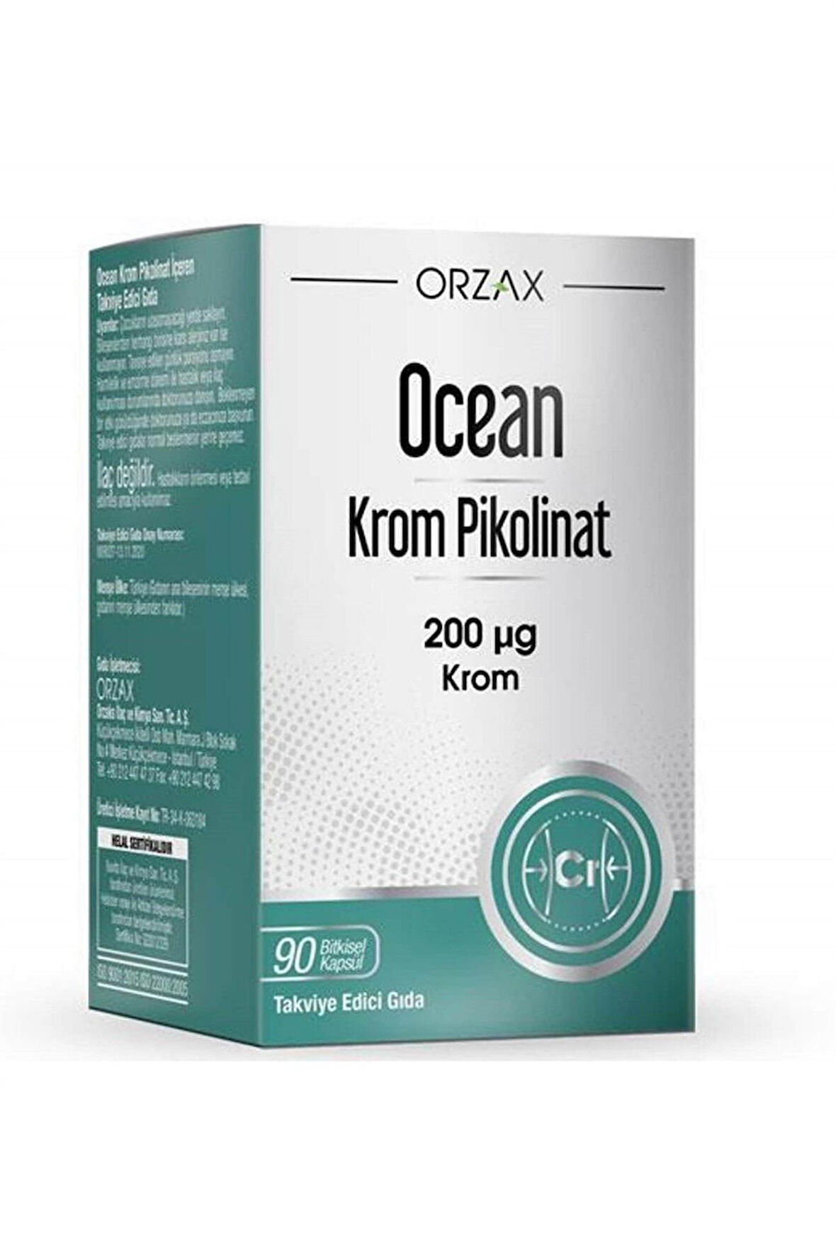 Ocean Krom Pikolinat 20 Mcg 90 Kapsül