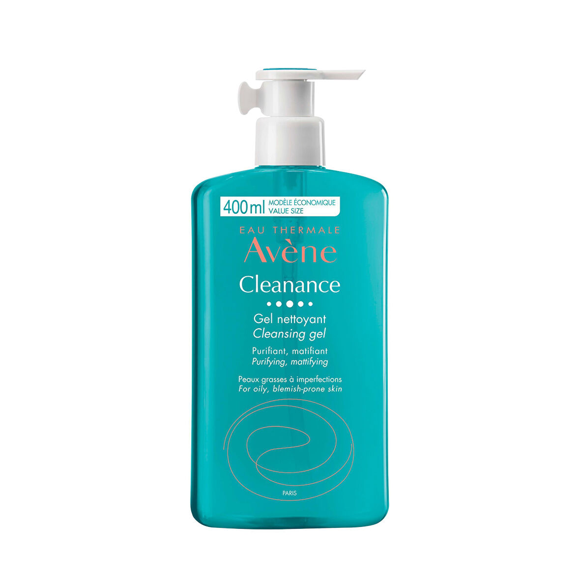 Avene Cleanance Yağlı ve Akneye Eğilimli Ciltler için Matlaştırıcı Temizleme Jeli 400 ml
