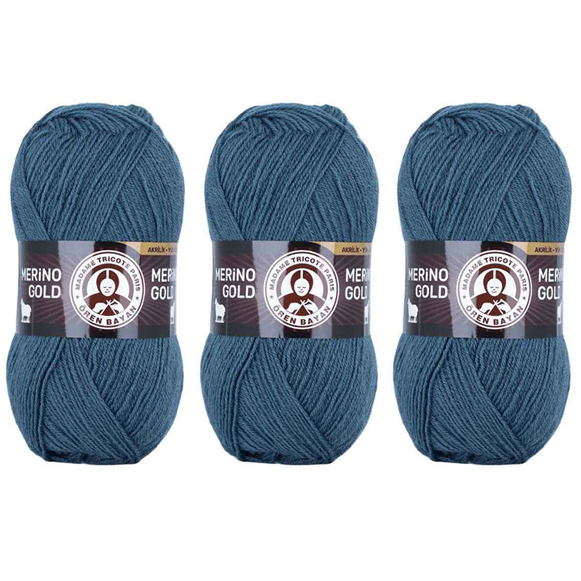 Merino Gold 100gr 0018 3 Adet