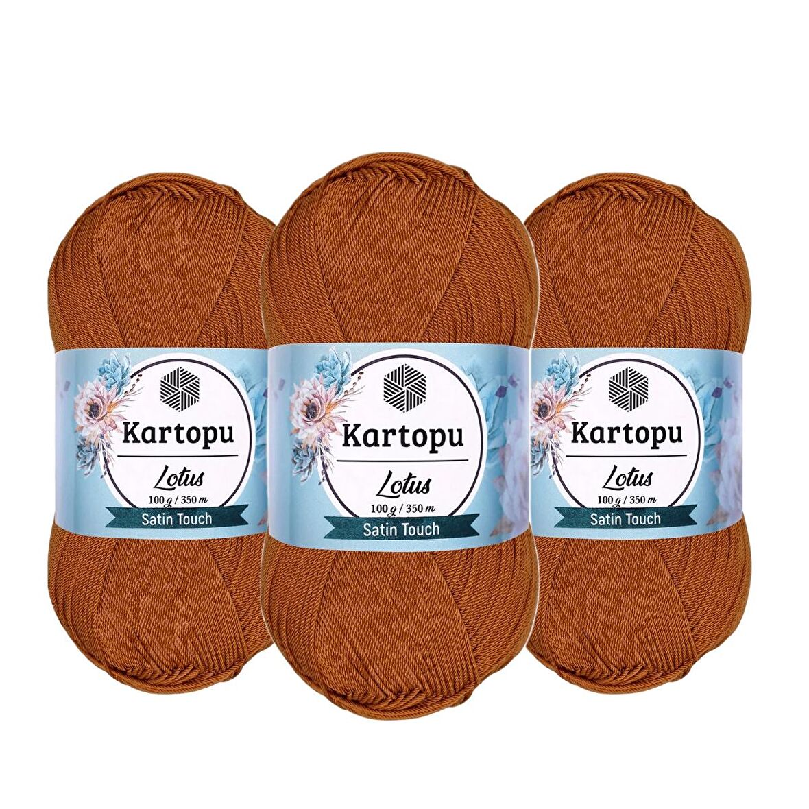 Kartopu Lotus Örgü Ipi 100 gr K302 3 Adet