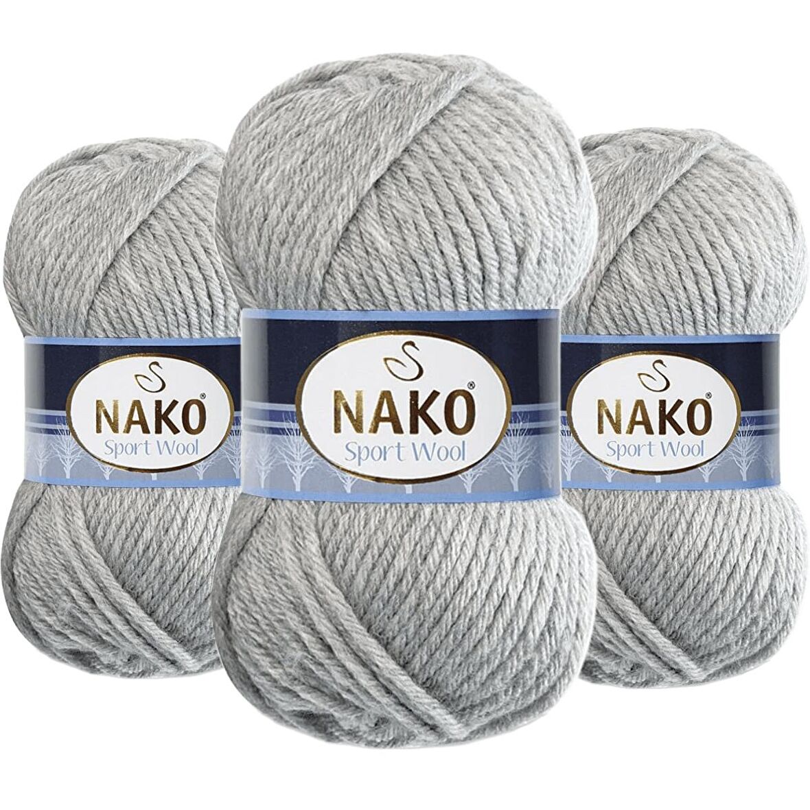 Nako Sport Wool Örgü Ipi 100 Gr. 195  3  Adet