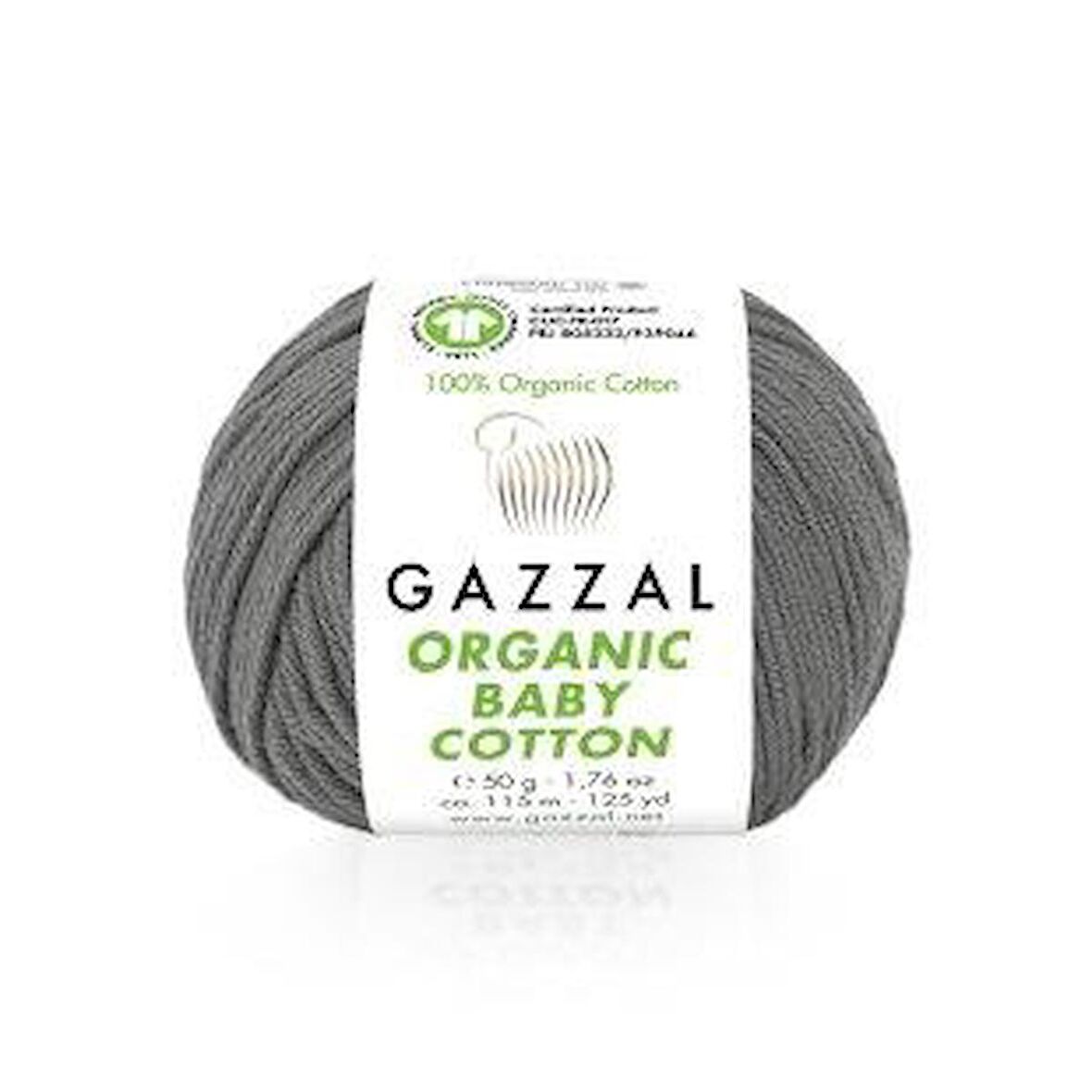 Organic Baby Cotton 50 gr.  % 100 Organik Pamuk El Örgü İpliği Amigurumi İpi 435