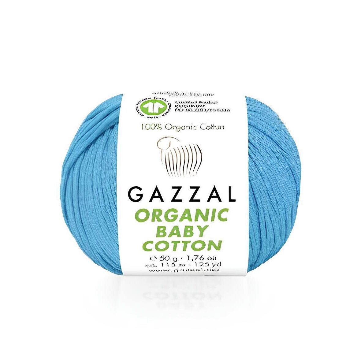 Organic Baby Cotton 50 gr.  % 100 Organik Pamuk El Örgü İpliği Amigurumi İpi 424