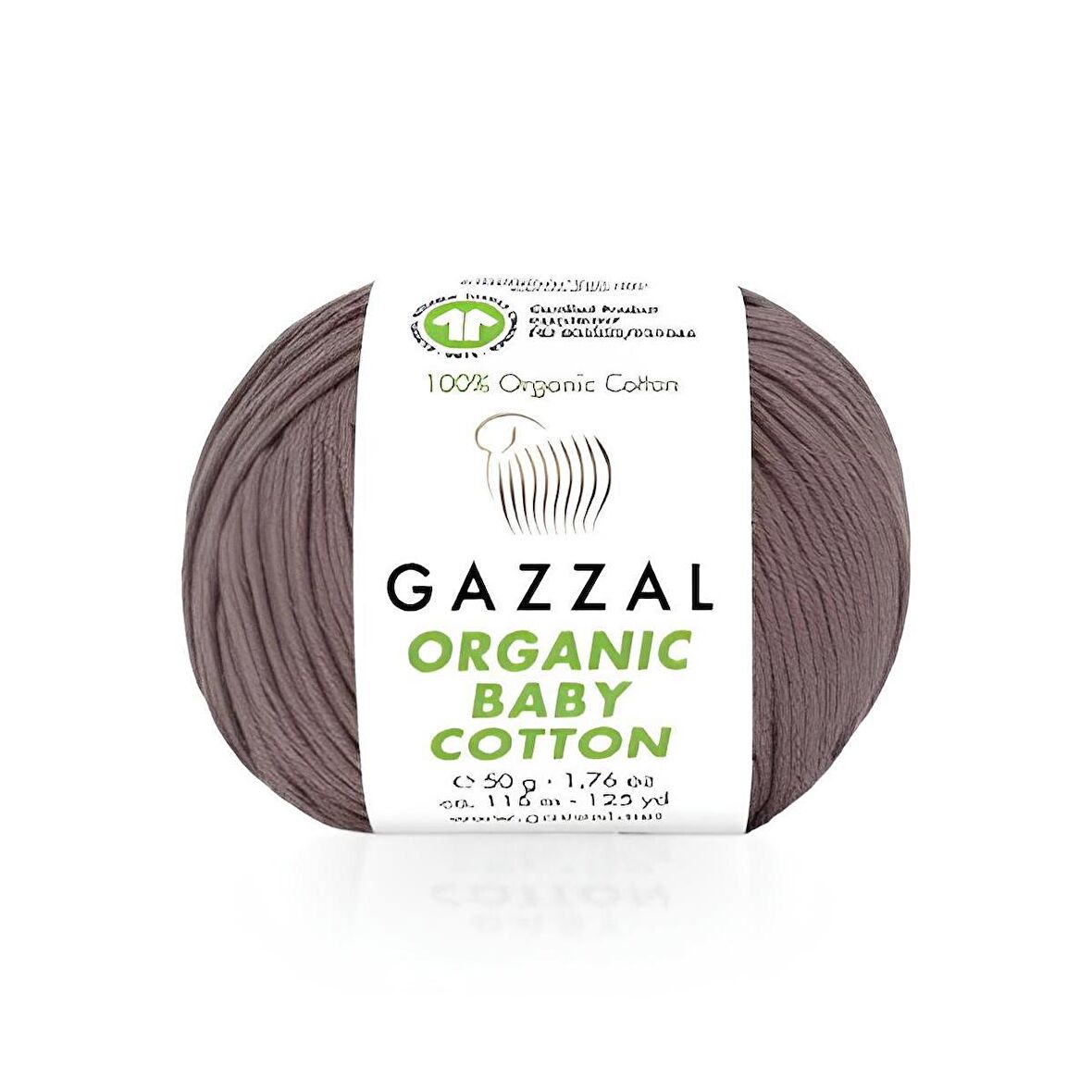 Organic Baby Cotton 50 gr.  % 100 Organik Pamuk El Örgü İpliği Amigurumi İpi 433