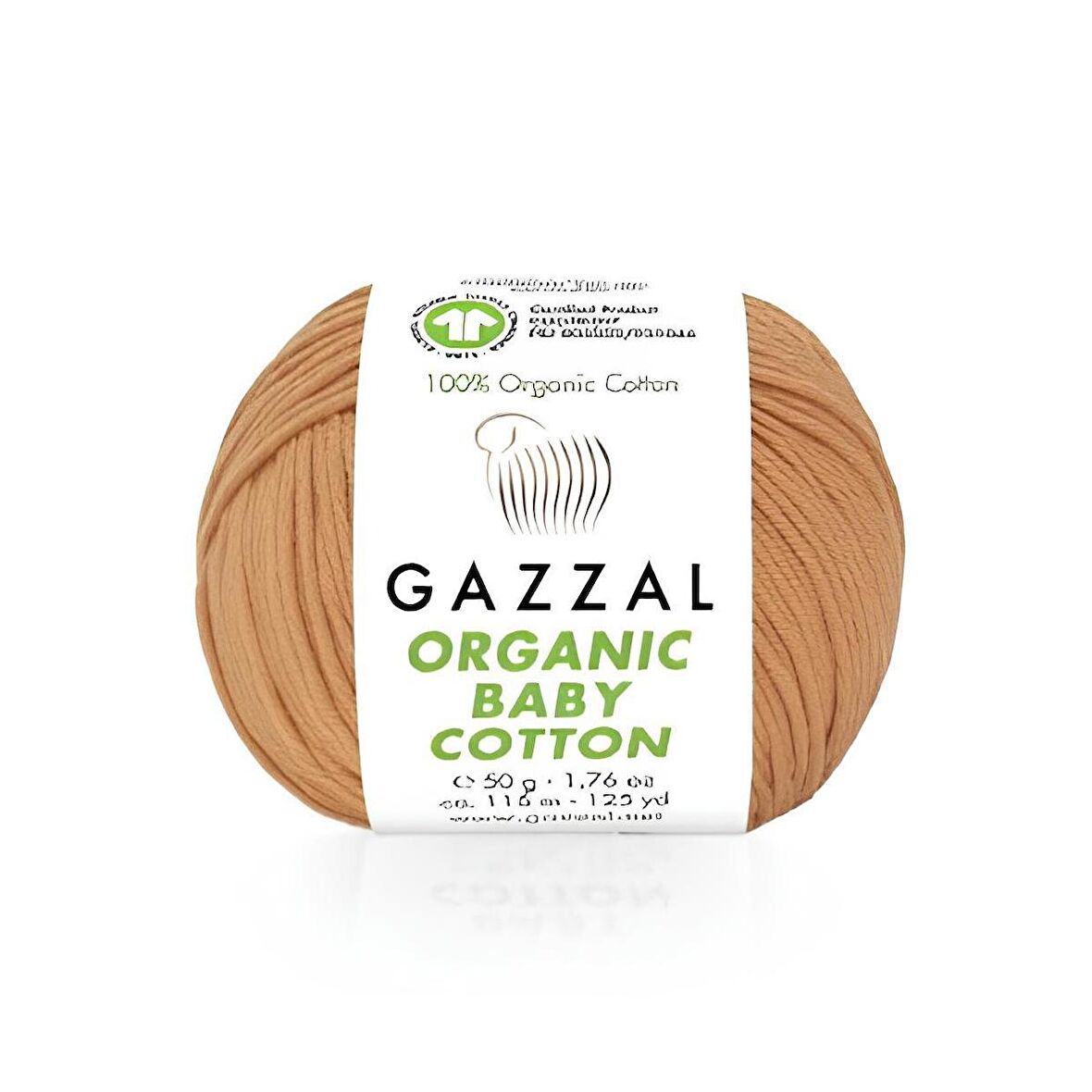 Organic Baby Cotton 50 gr.  % 100 Organik Pamuk El Örgü İpliği Amigurumi İpi 438