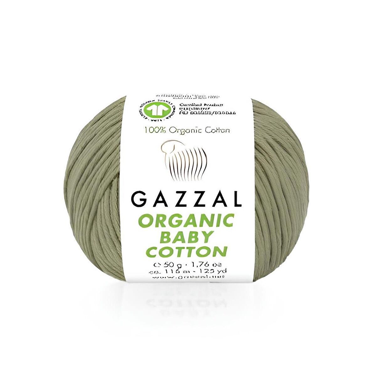Organic Baby Cotton 50 gr.  % 100 Organik Pamuk El Örgü İpliği Amigurumi İpi 431
