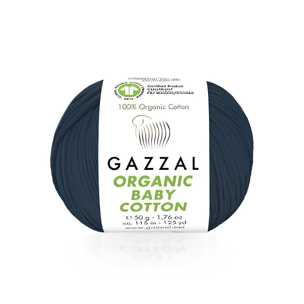 Organic Baby Cotton 50 gr.  % 100 Organik Pamuk El Örgü İpliği Amigurumi İpi 437