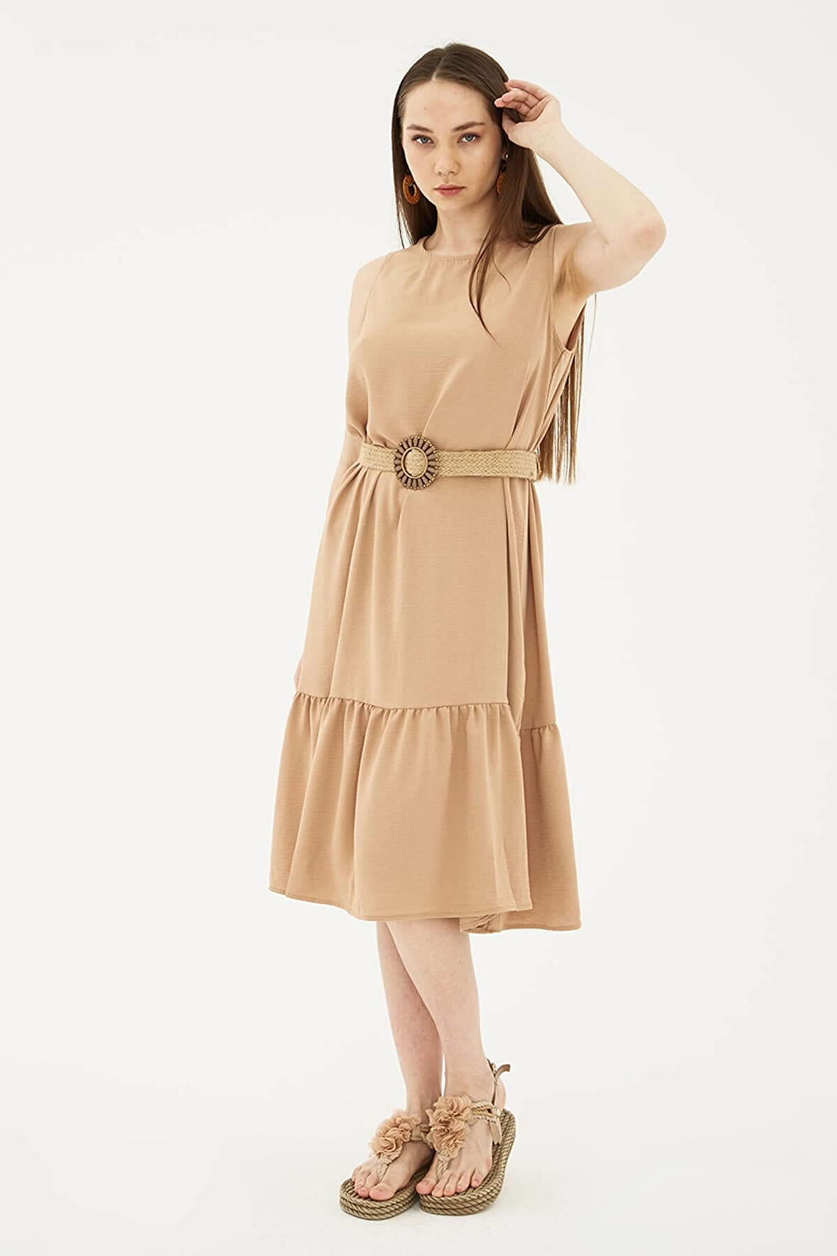 Elbise Bej / Beige