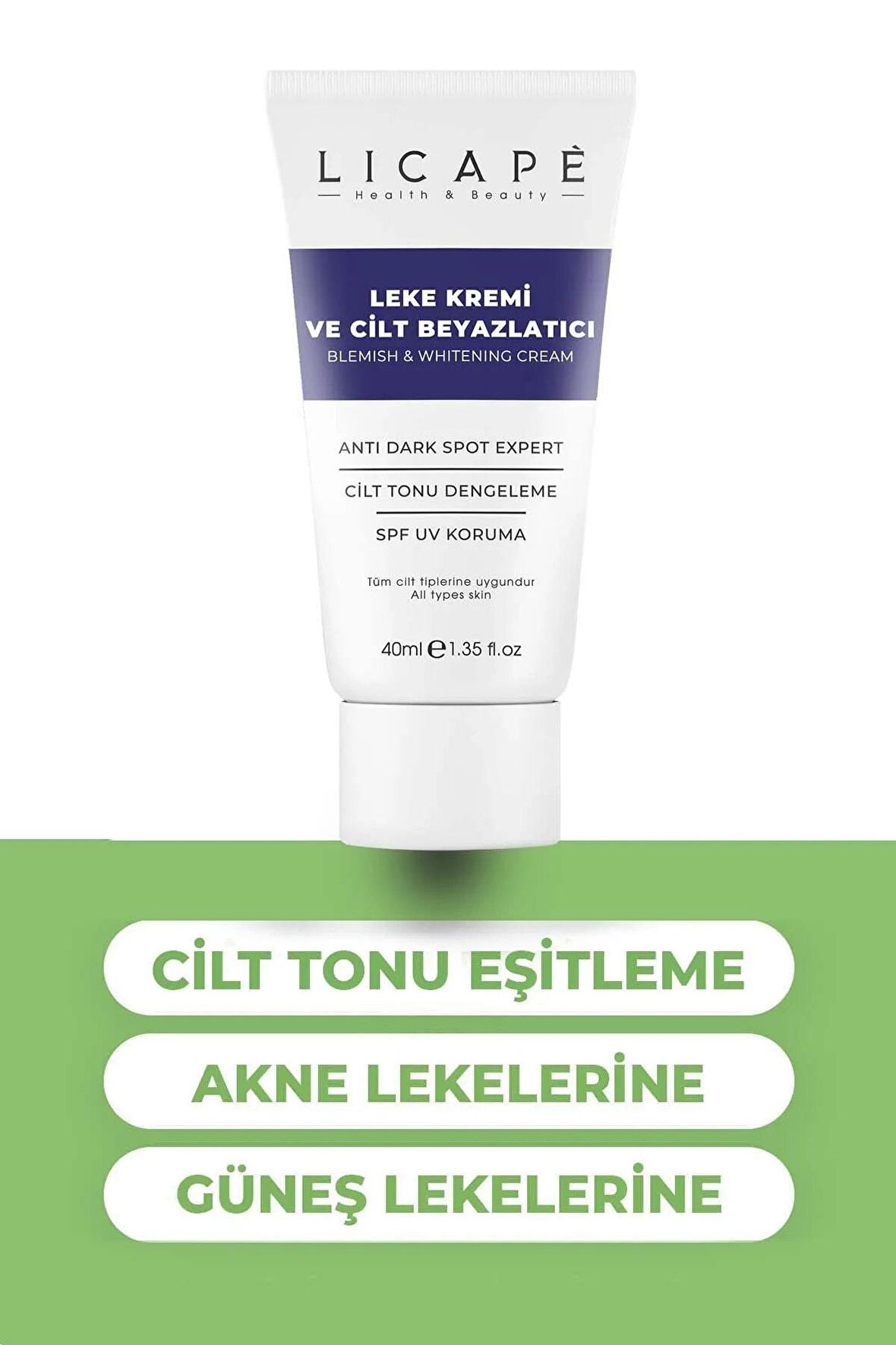 Leke Kremi Ve Cilt Beyazlatıcı Krem 40ml