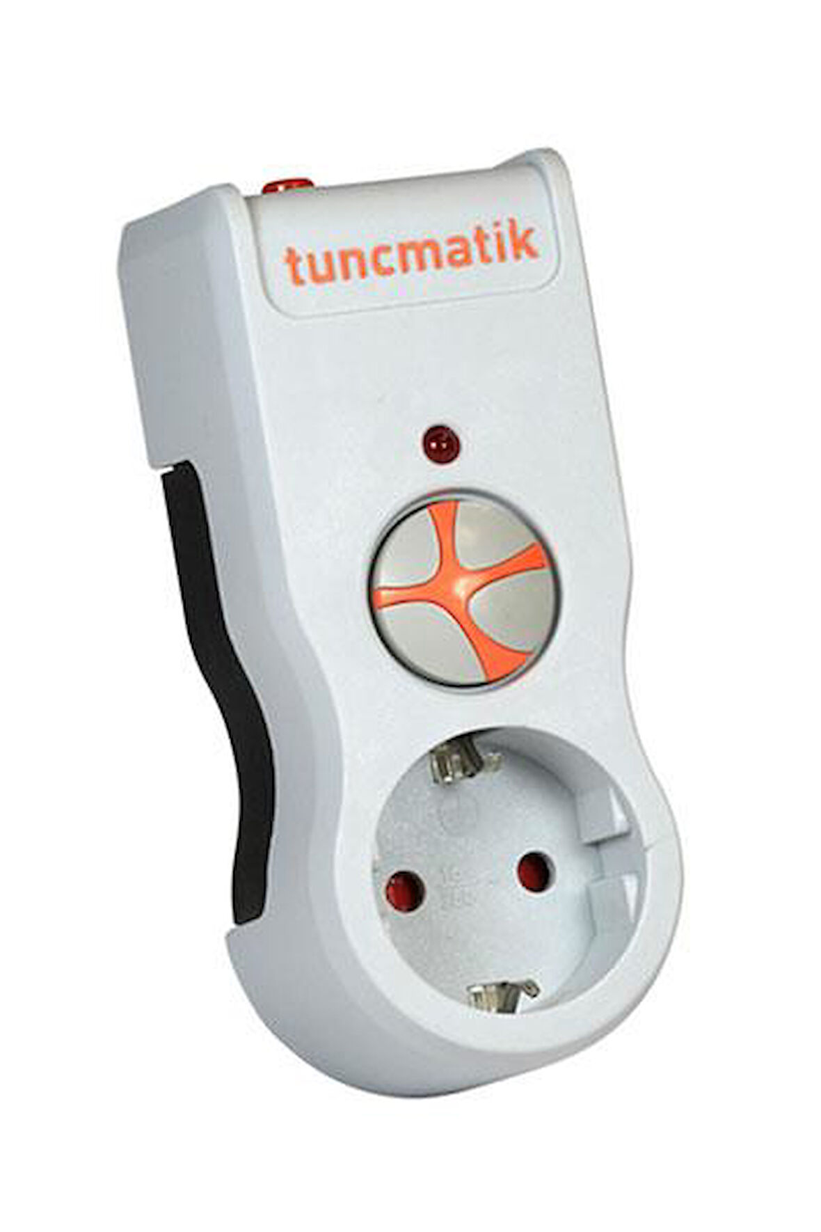 Tunçmatik TSK5078 Tekli Beyaz Powersurge Akım Korumalı Priz