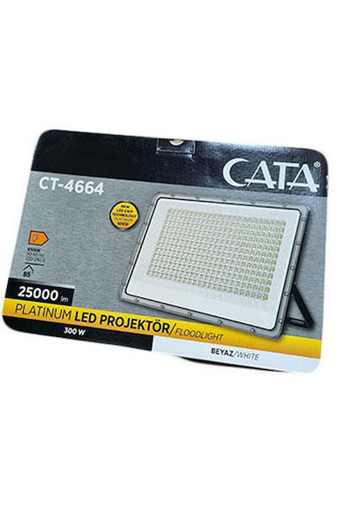 CATA-CT-4664B 300W SLİM LED PROJEKTÖR(BEYAZ)