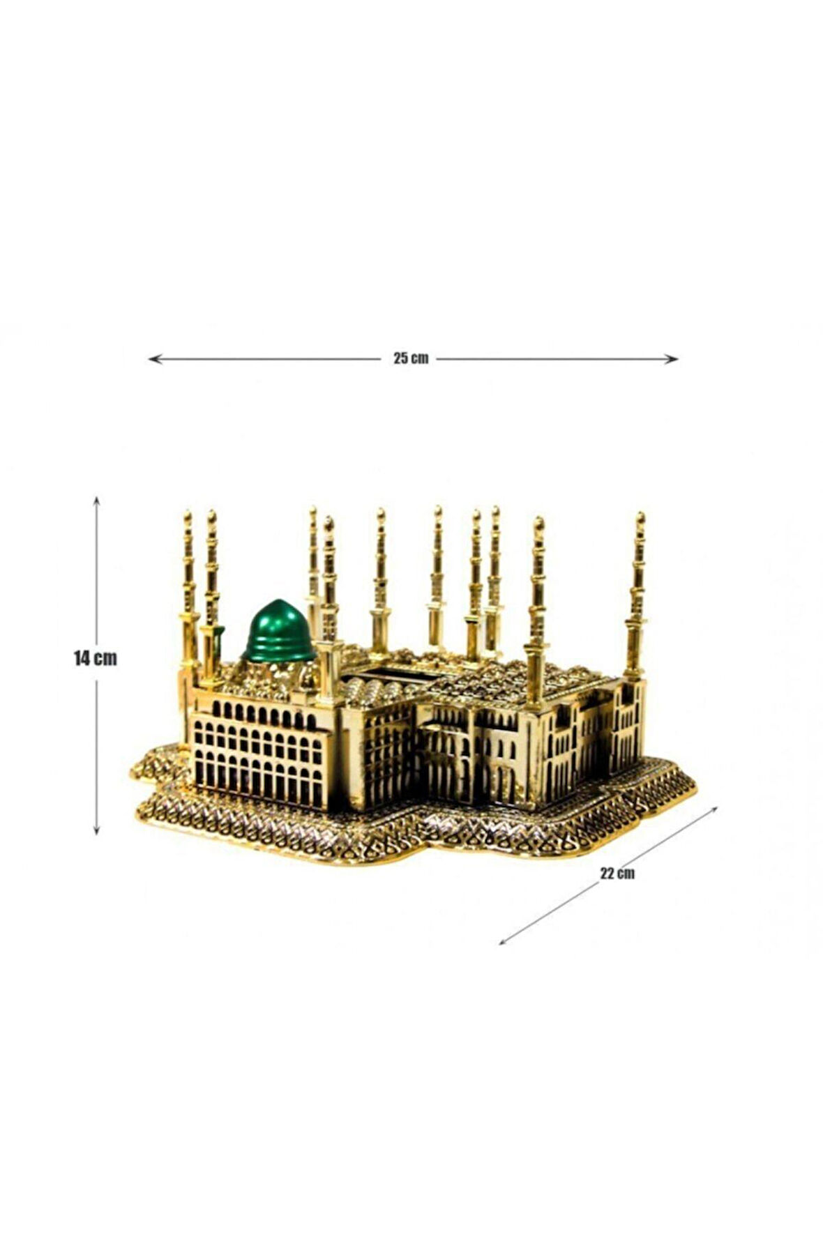 Büyük Mescidi Nebevi Camii Biblo Altın Rengi Kod105