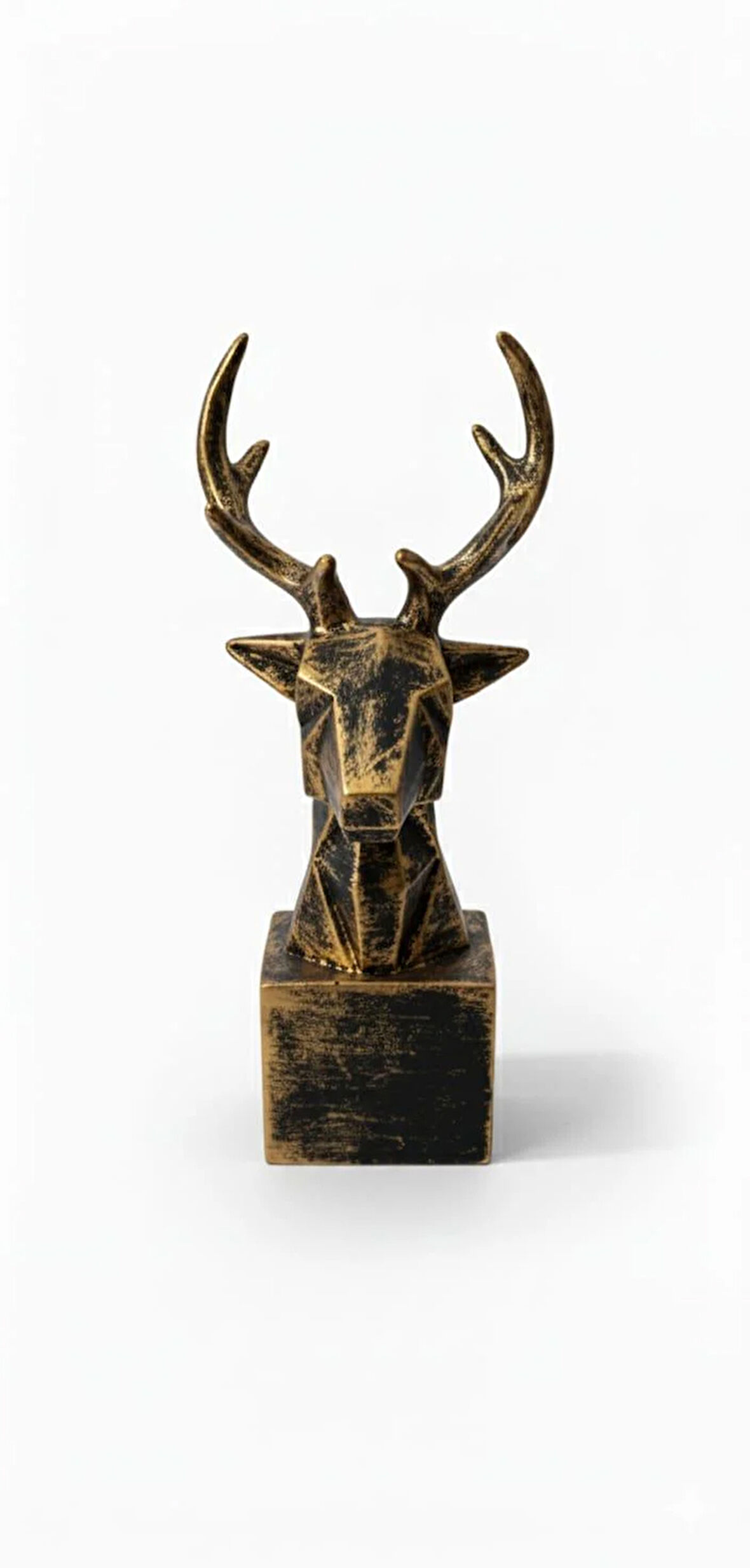 Boynuzlu Geyik Biblo – Yılbaşı Dekoratif Hediyeler