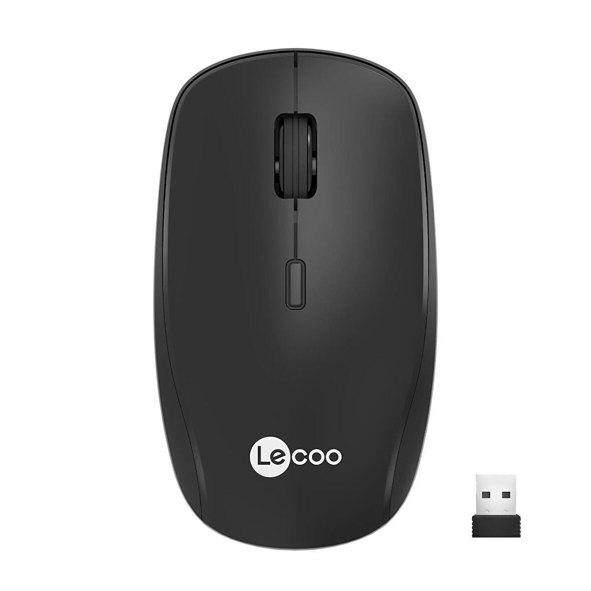 LENOVO LECOO WS203 SİYAH KABLOSUZ 2400DPI 4 TUŞLU OPTİK MOUSE