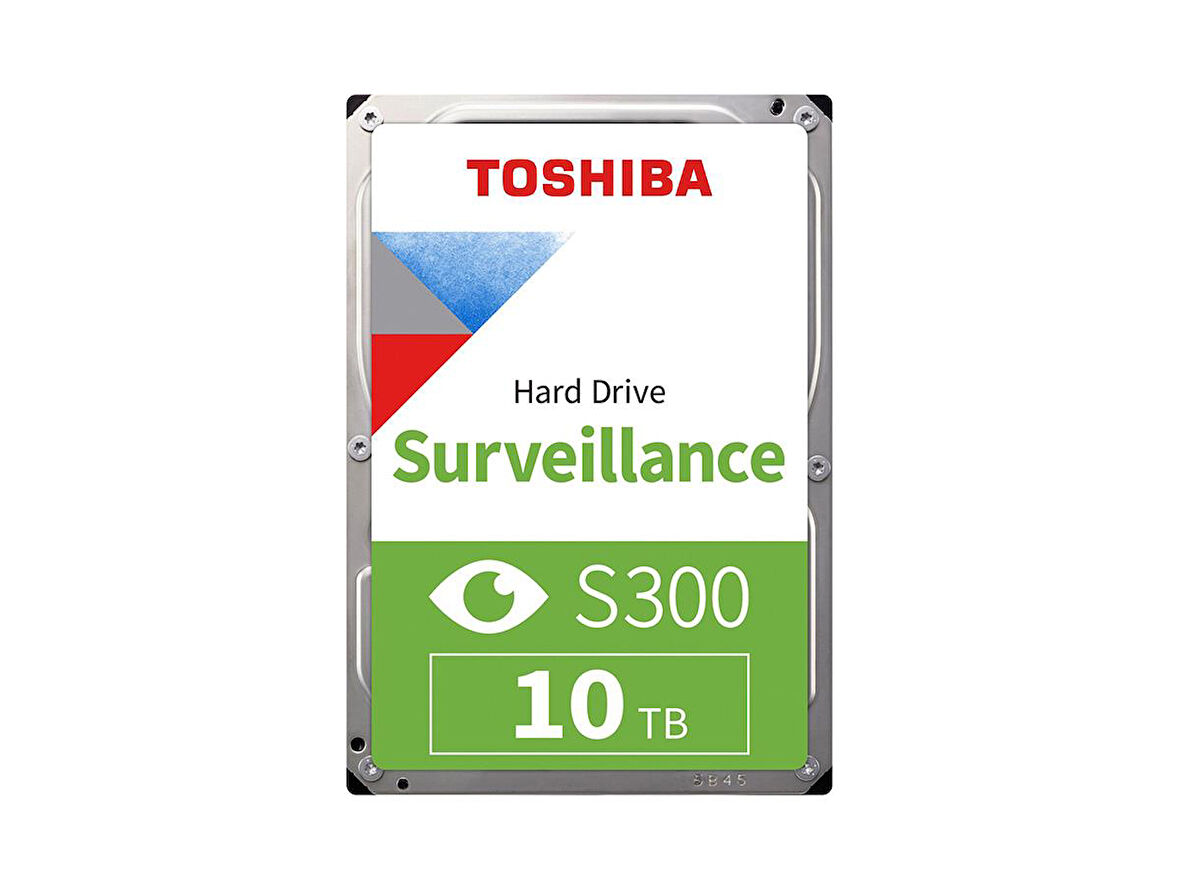 TOSHIBA S300 Pro 10 TB 7200RPM 256MB 7/24 DVR,NVR için Güvenlik HDD