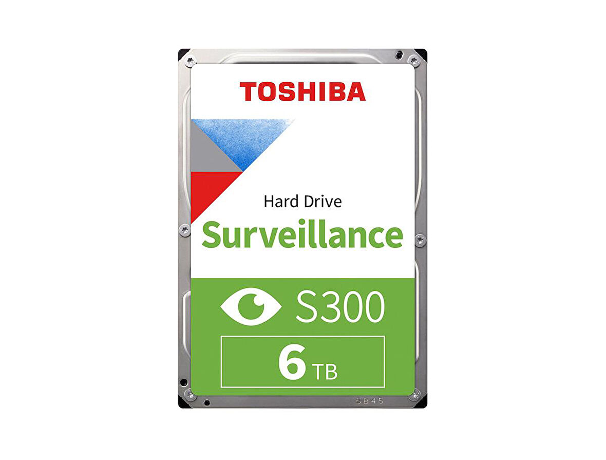 TOSHIBA S300  6 TB 5400RPM 256MB 7/24 DVR,NVR için Güvenlik HDD