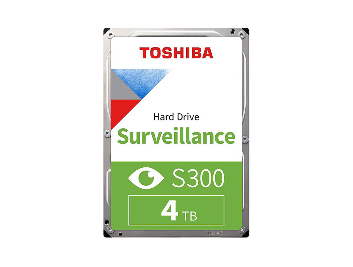 TOSHIBA S300  4 TB 5400RPM 128MB 7/24 DVR,NVR için Güvenlik HDD