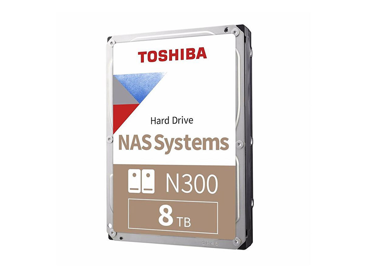 TOSHIBA N300 8 TB 7200RPM SATA3 128MB 7/24  1-8  Yuvalı Nas için