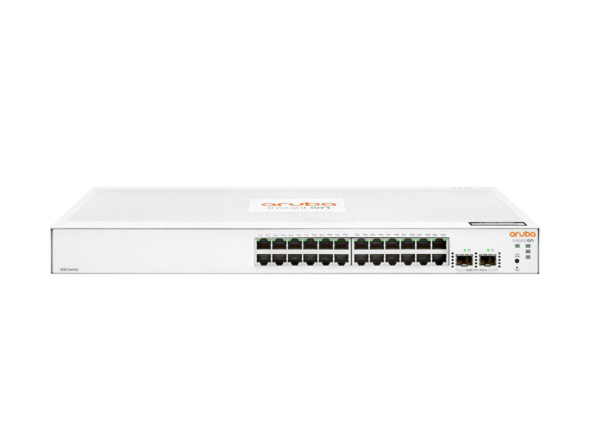 ARUBA JL812A 1830-24G 24GE Port, 2xSFP Yönetilebilir Switch