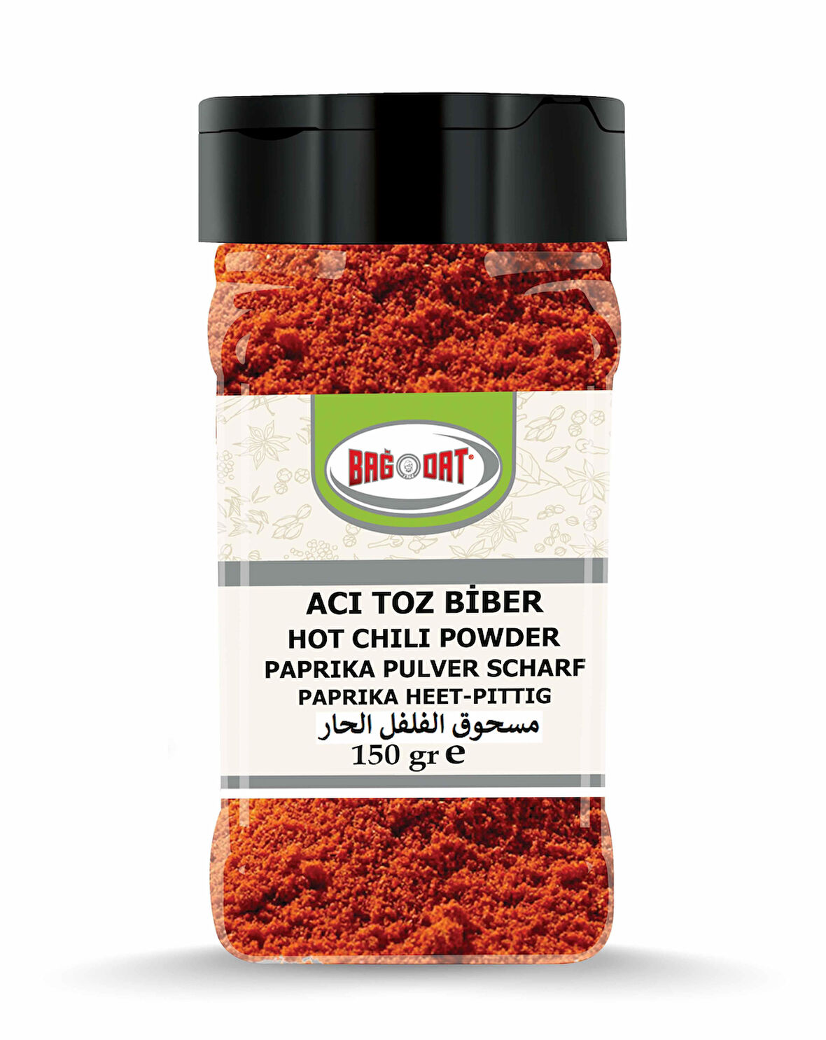Acı Kırmızı Toz Biber Küçük Pet 150 Gr.