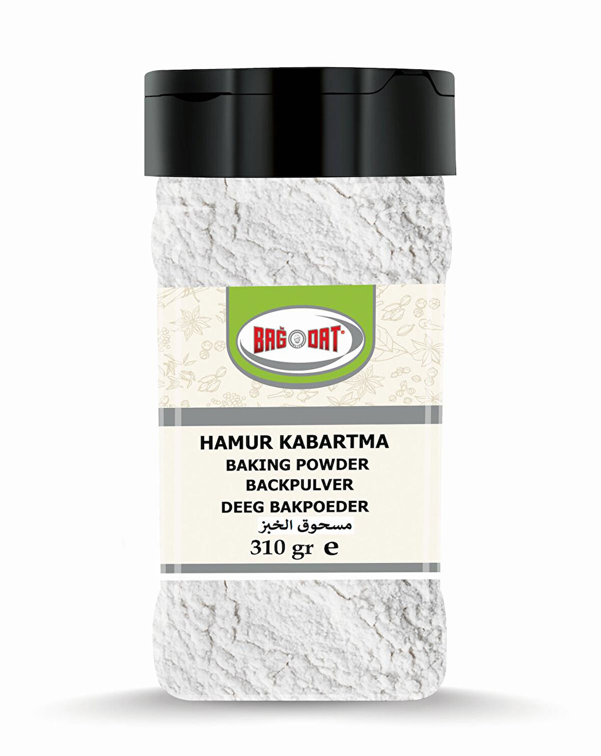 Hamur Kabartma Tozu Küçük Pet 310 Gr.