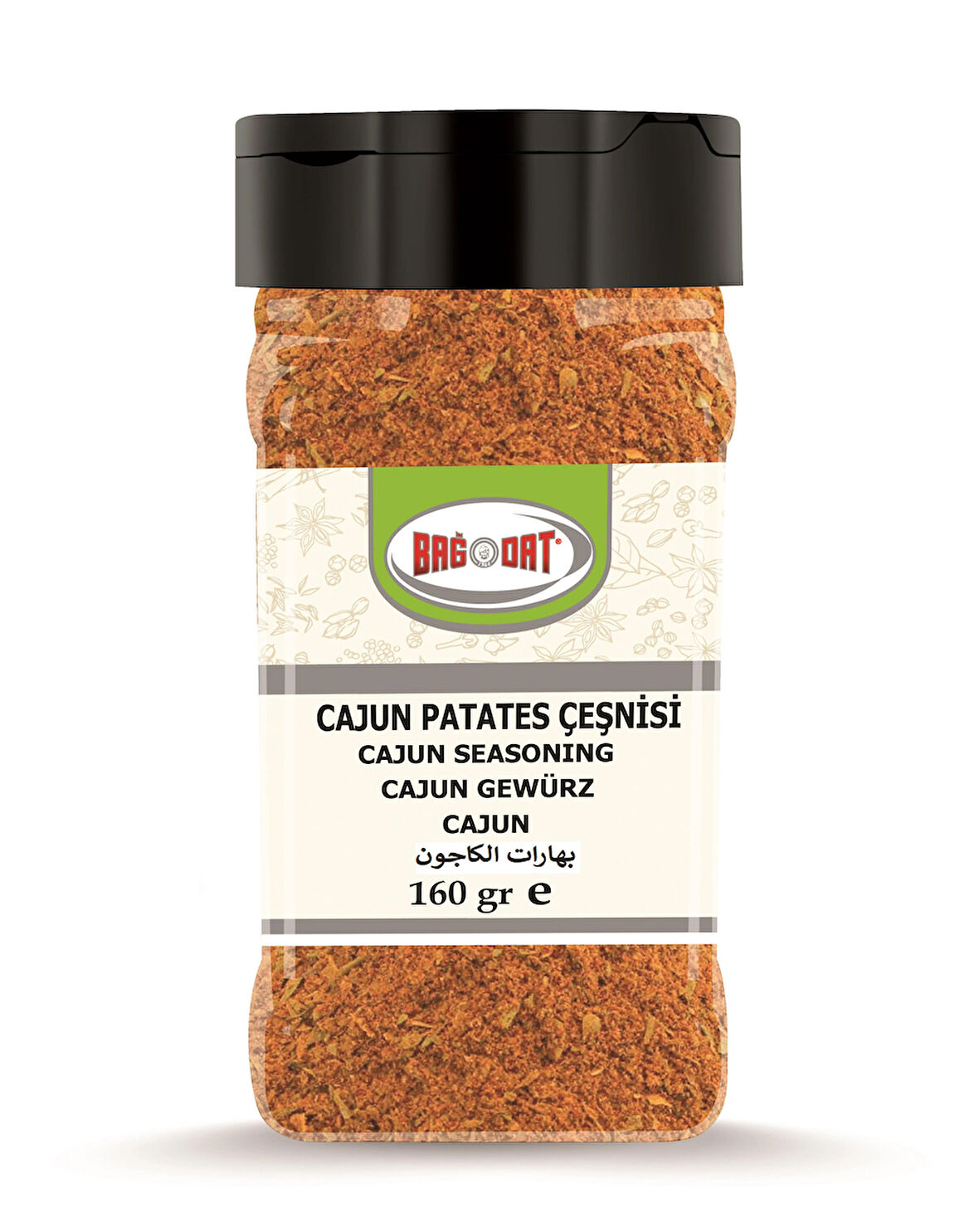 Cajun Patates Çeşnisi Küçük Pet 160 Gr.