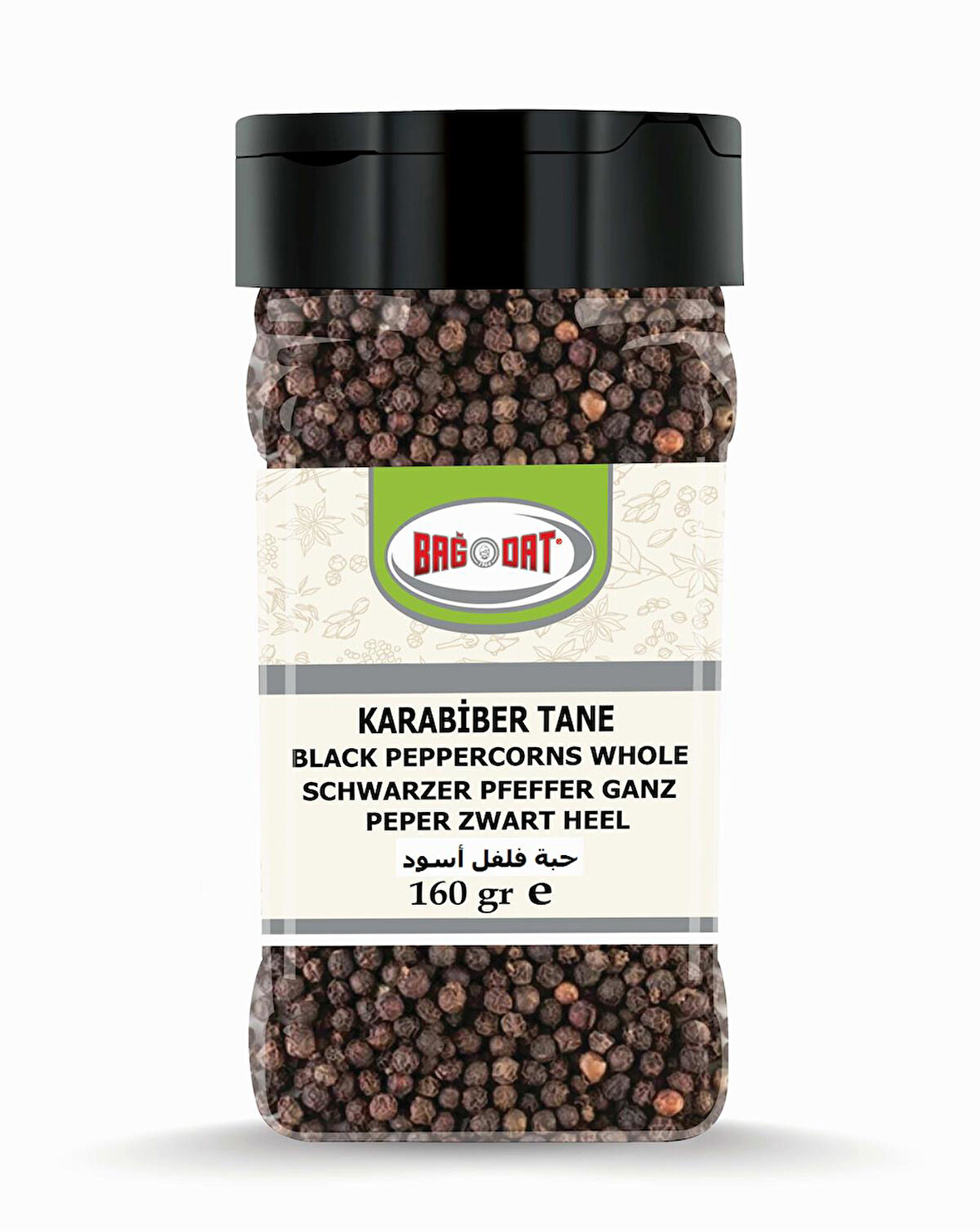 Karabiber Tane Küçük Pet 160 Gr.