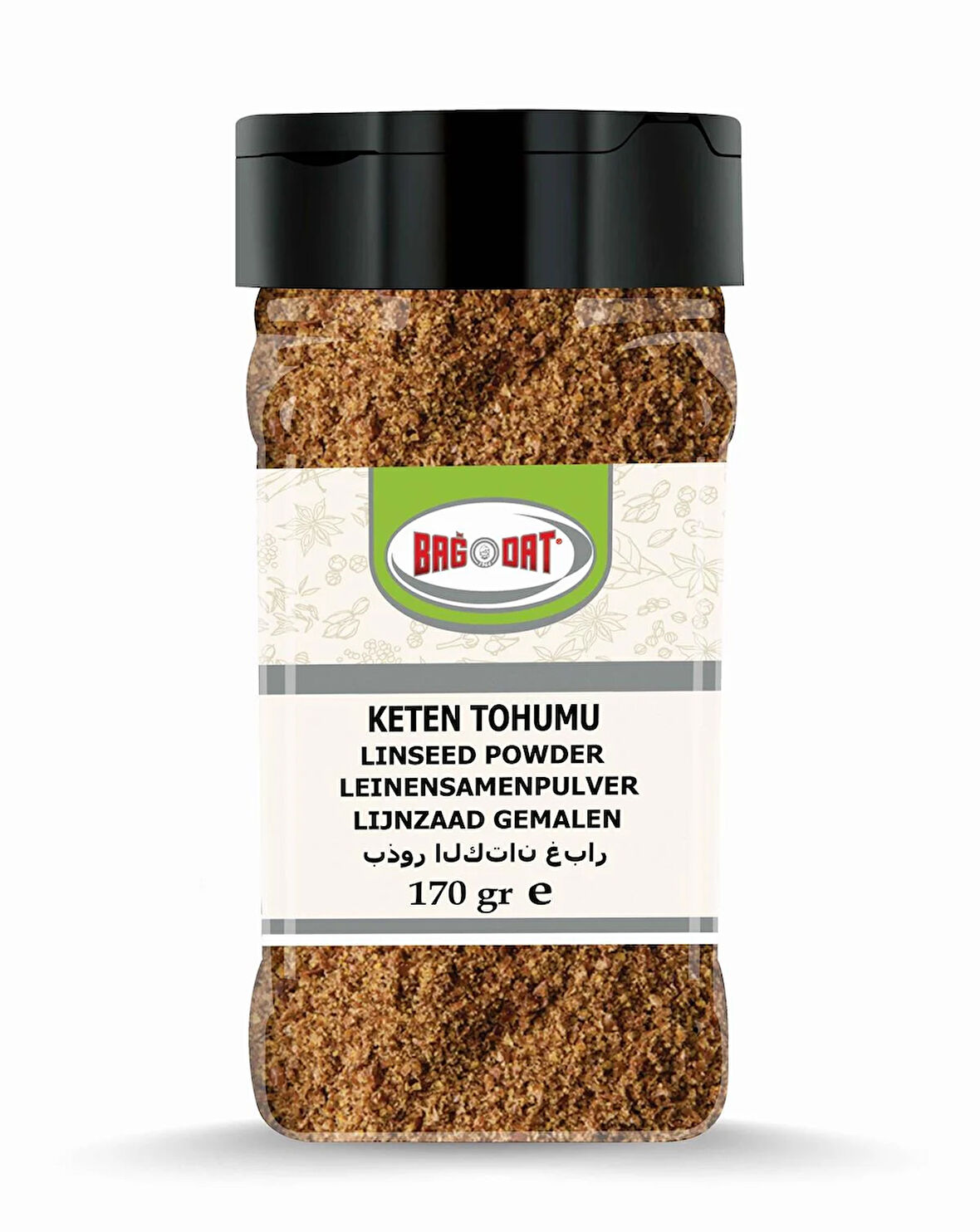 Keten Tohumu Toz Küçük Pet 170 Gr.