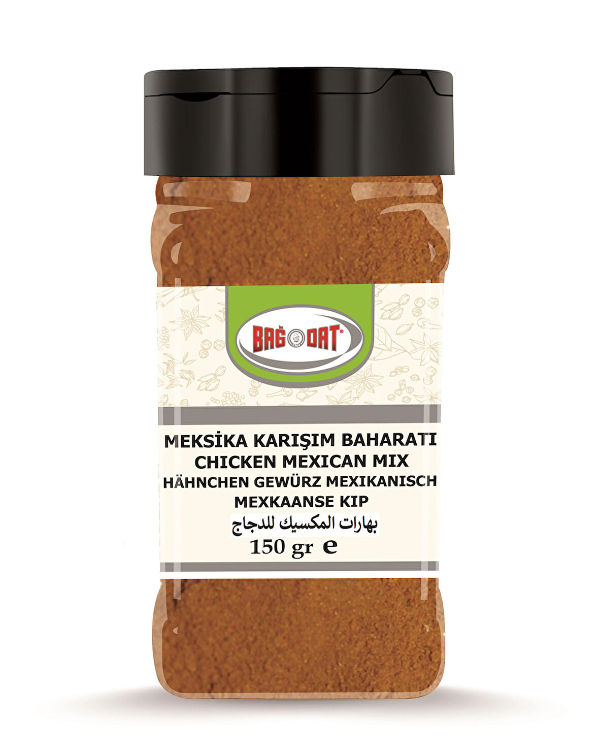 Meksika Karışım Baharatı  Küçük Pet 150 Gr.