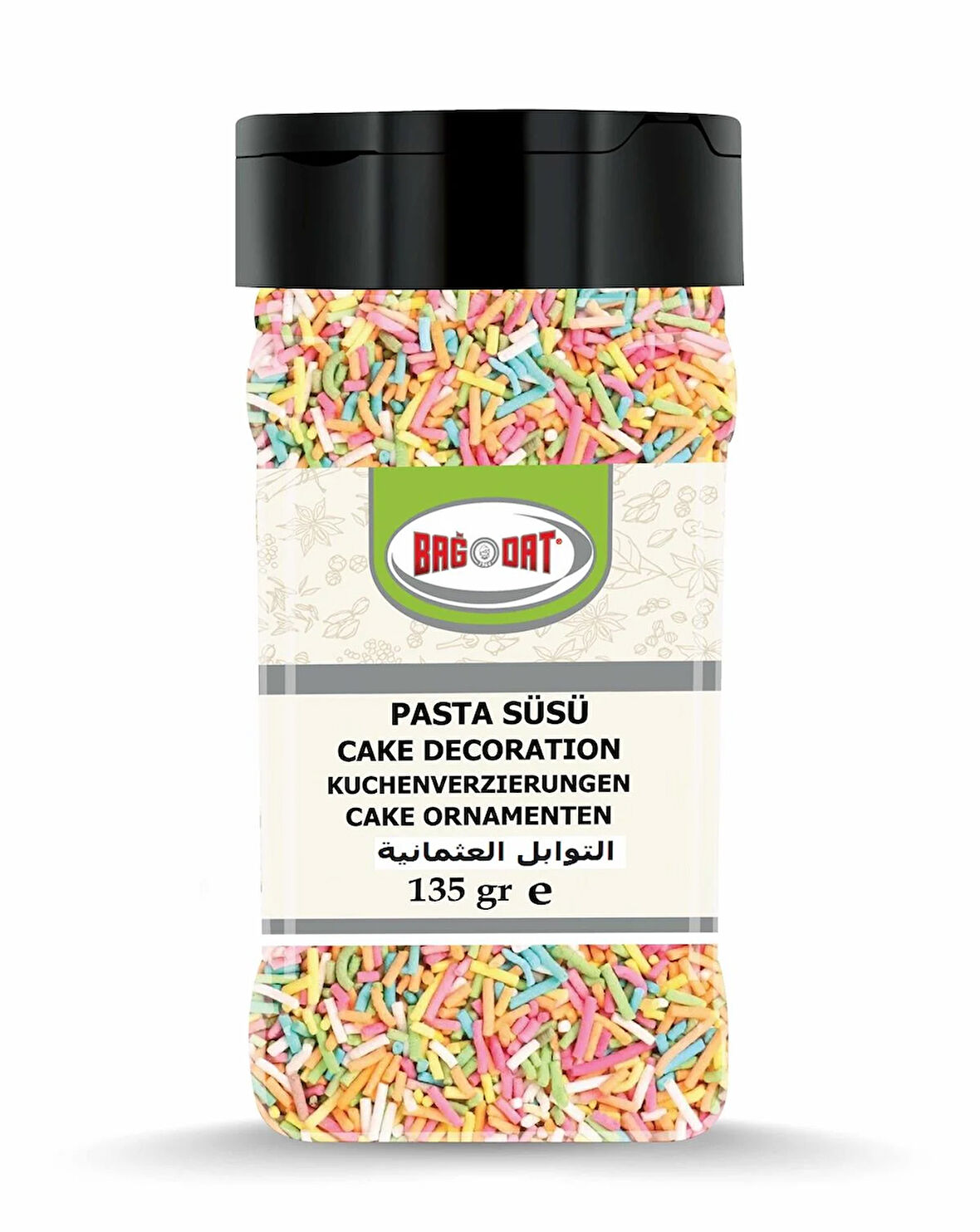 Pasta Süsü Küçük Pet 135 Gr.