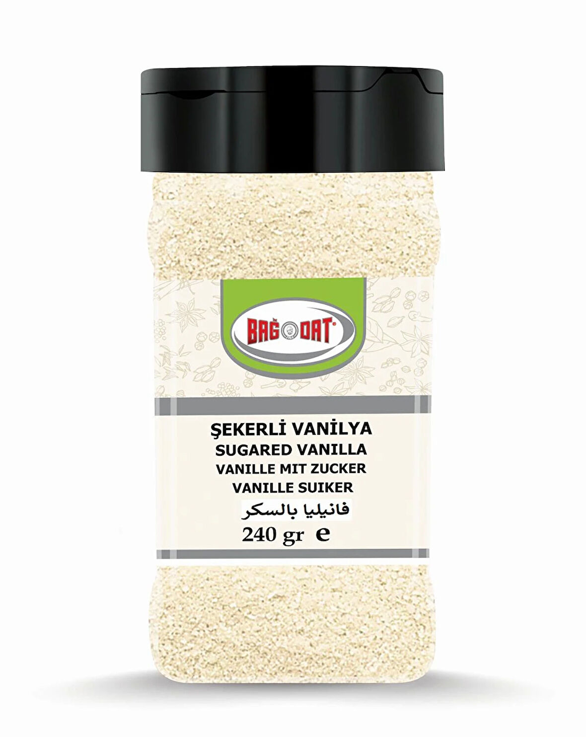 Şekerli Vanilya Küçük Pet 240 Gr.
