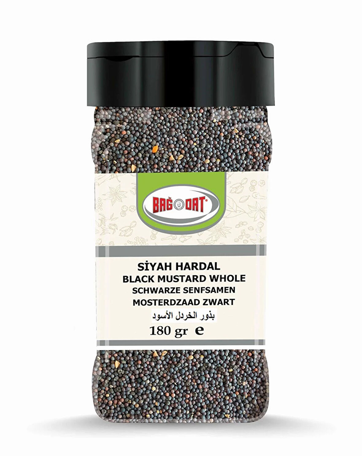 Siyah Hardal Tane Küçük Pet  180 Gr.