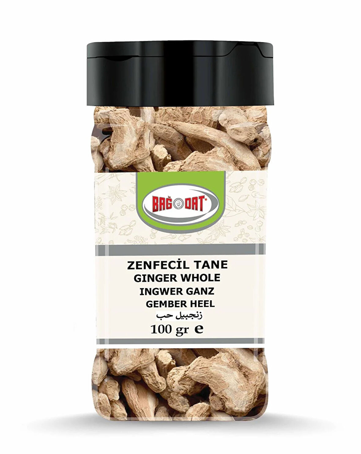 Zencefil Tane Küçük Pet 100 Gr.