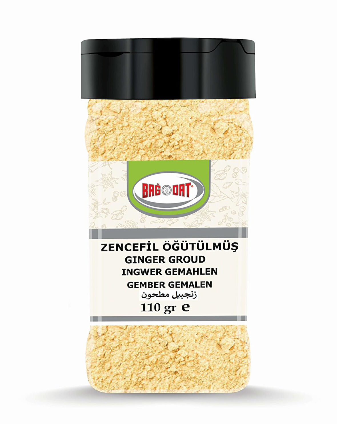 Zencefil Toz Küçük Pet 110 Gr.