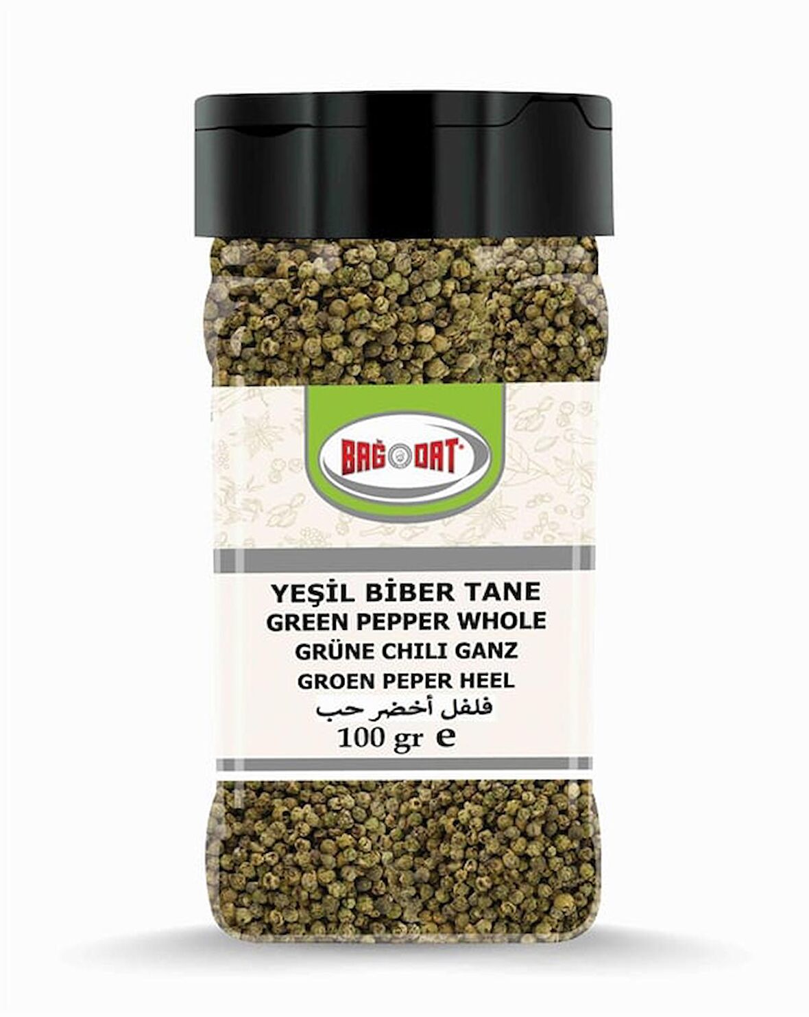 Yeşil Karabiber Tane 100 Gr.