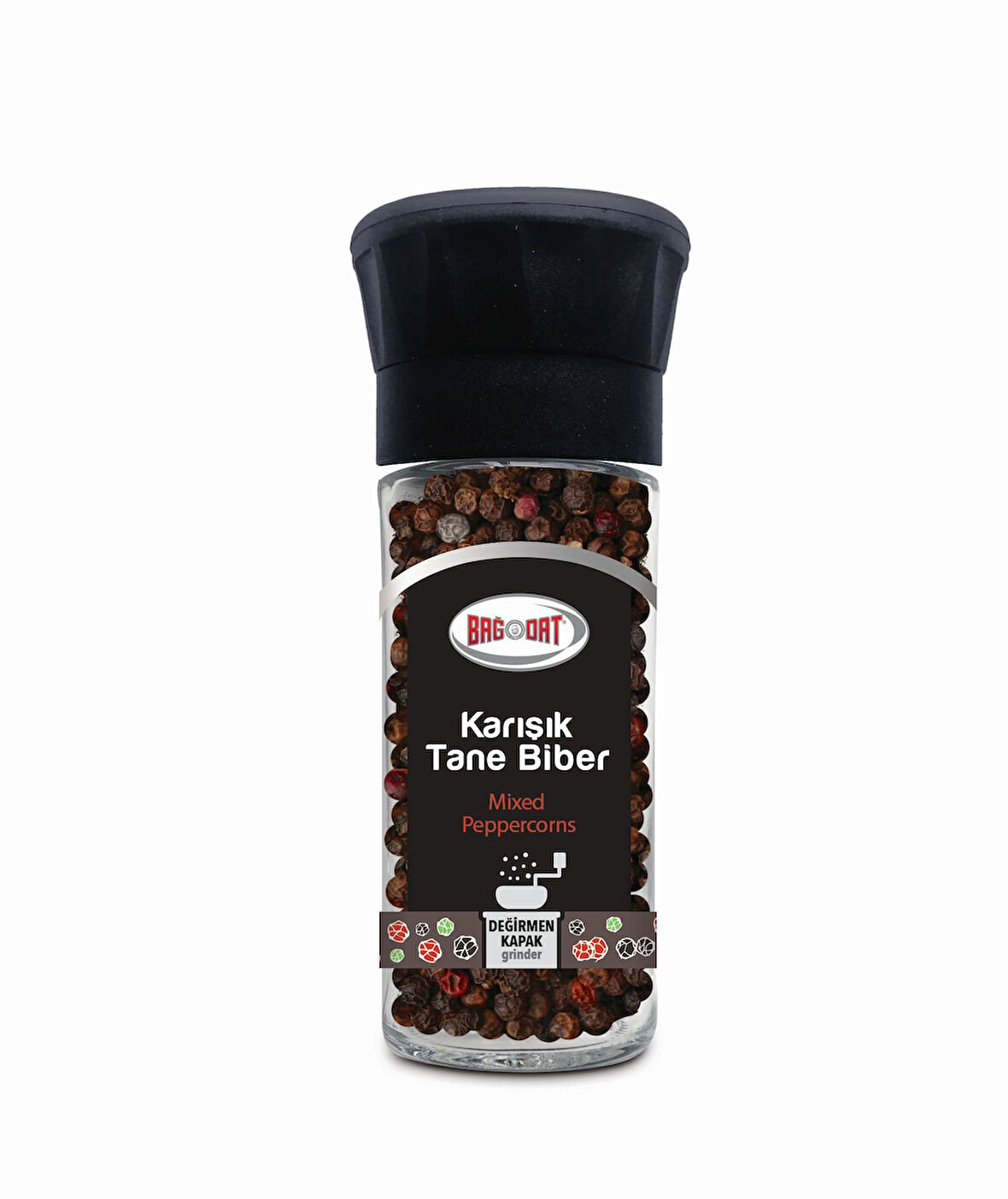 Karışık Tane Biber Değirmen 45 Gr.