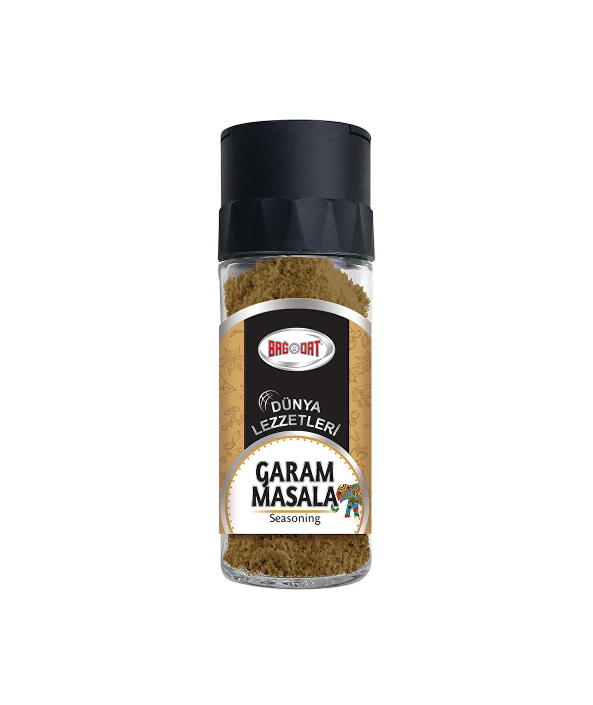 Garam Masala Baharatı Tuzluklu Cam 60 Gr.