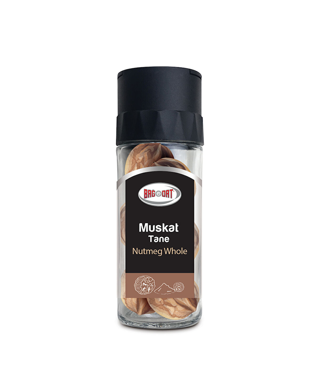 Muskat Tane  Tuzluklu Cam 37 Gr.