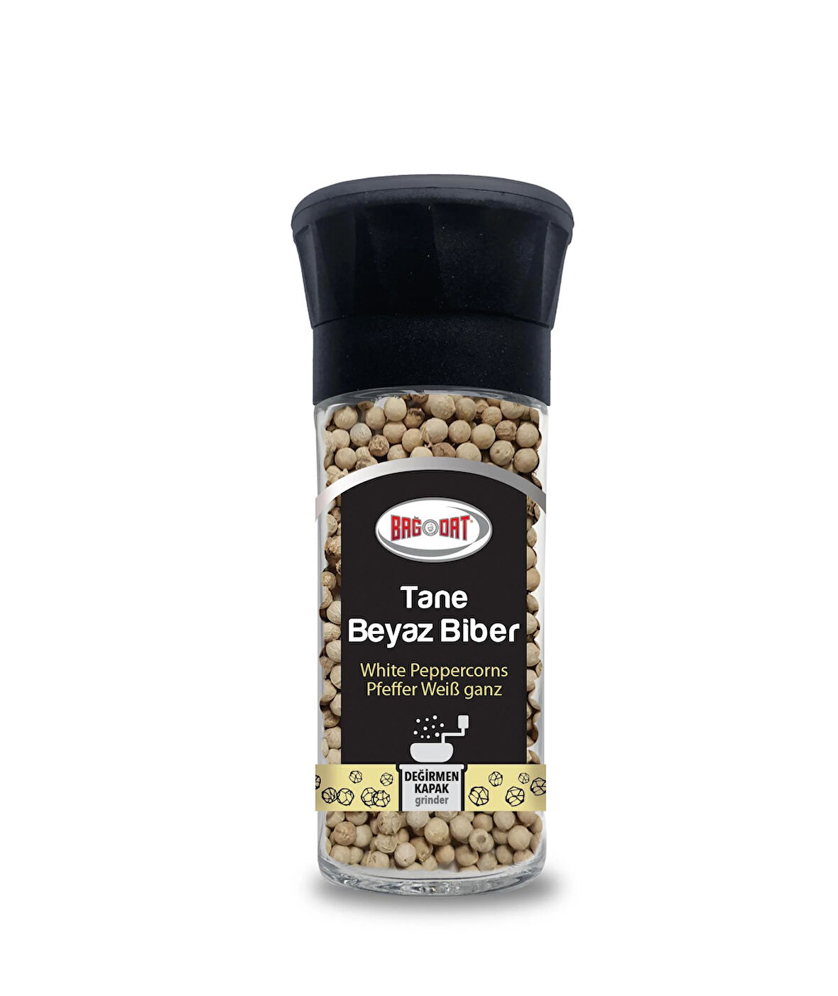 Beyaz Biber Tane Değirmen 59 Gr