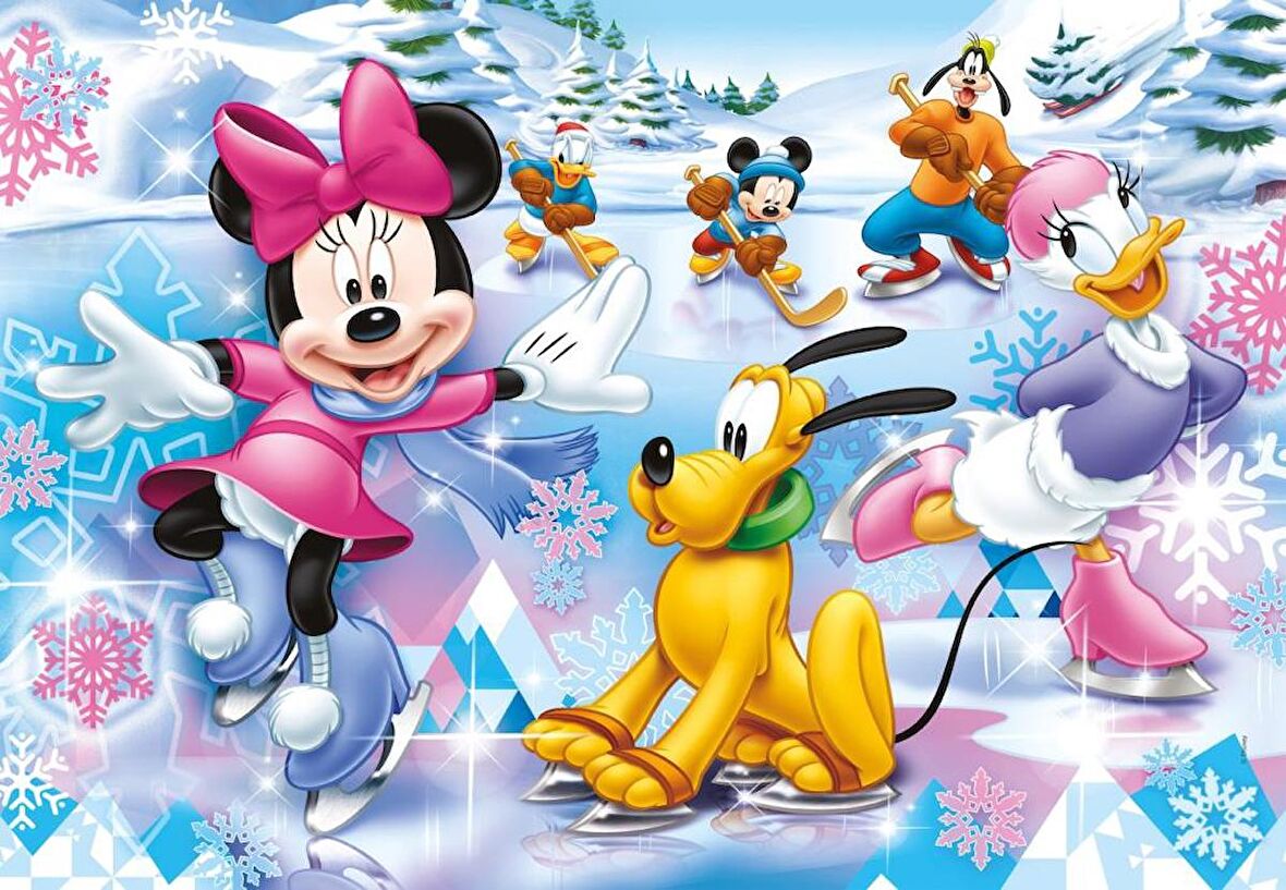 Movas Sanat Disney Karlar Ülkesi Elmas Mozaik Tablo / Boncuk Goblen Yapıştırma 60x40cm E20202663M