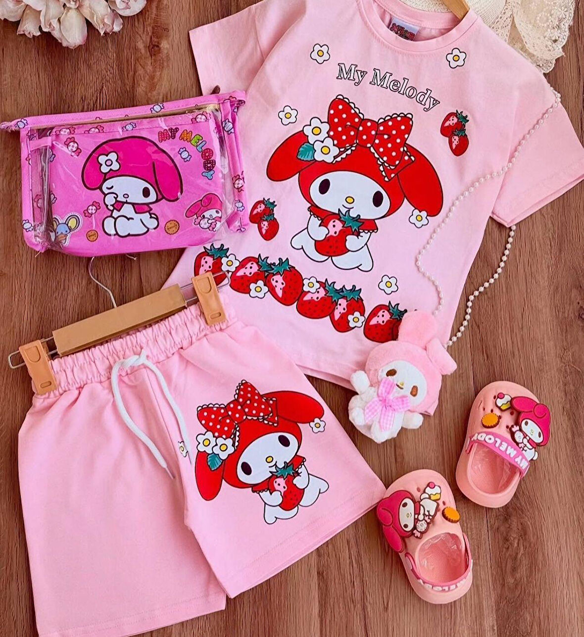 My Melody 2'li Şort Takım