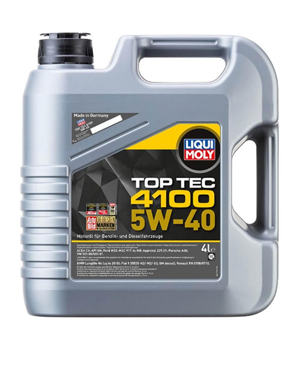 LIQUI MOLY 2195 TOP TEC 4100 5W-40 4 L