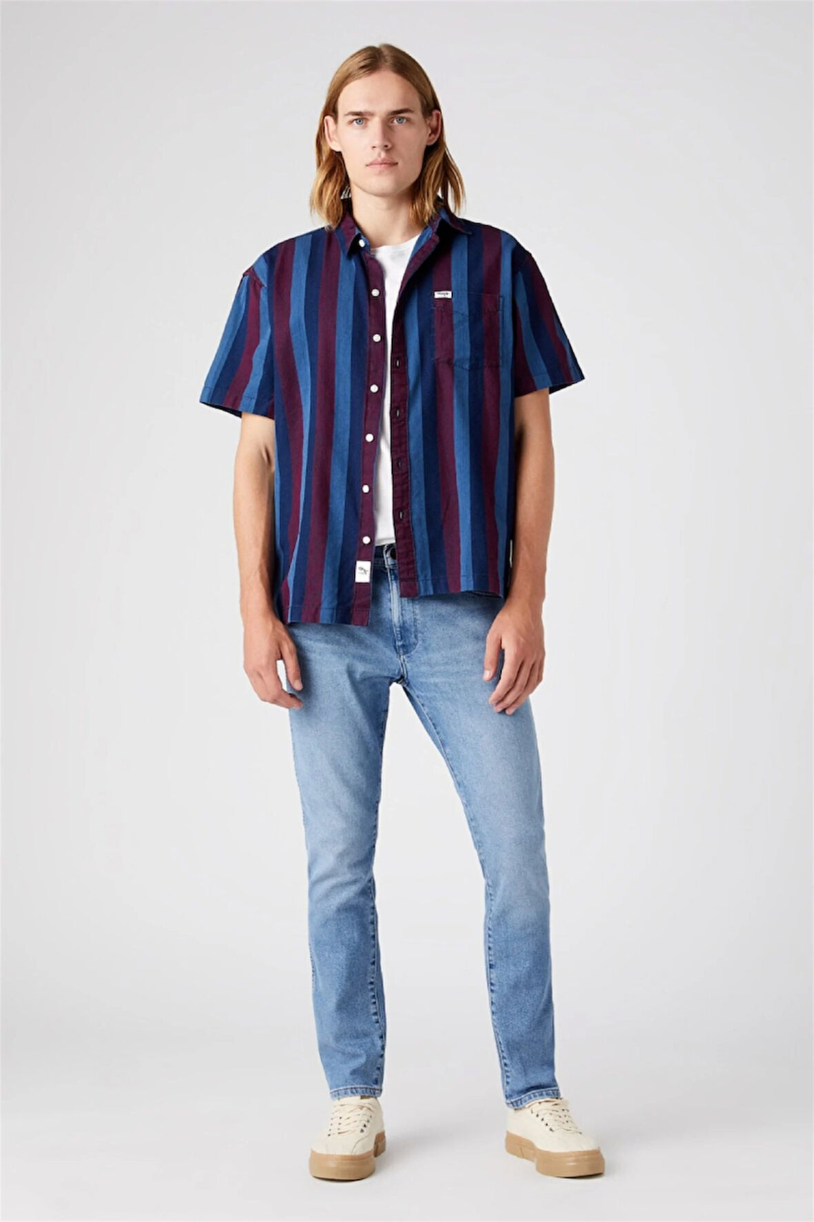 Larston Slim Tapered Jean Pantolon Blue Boss