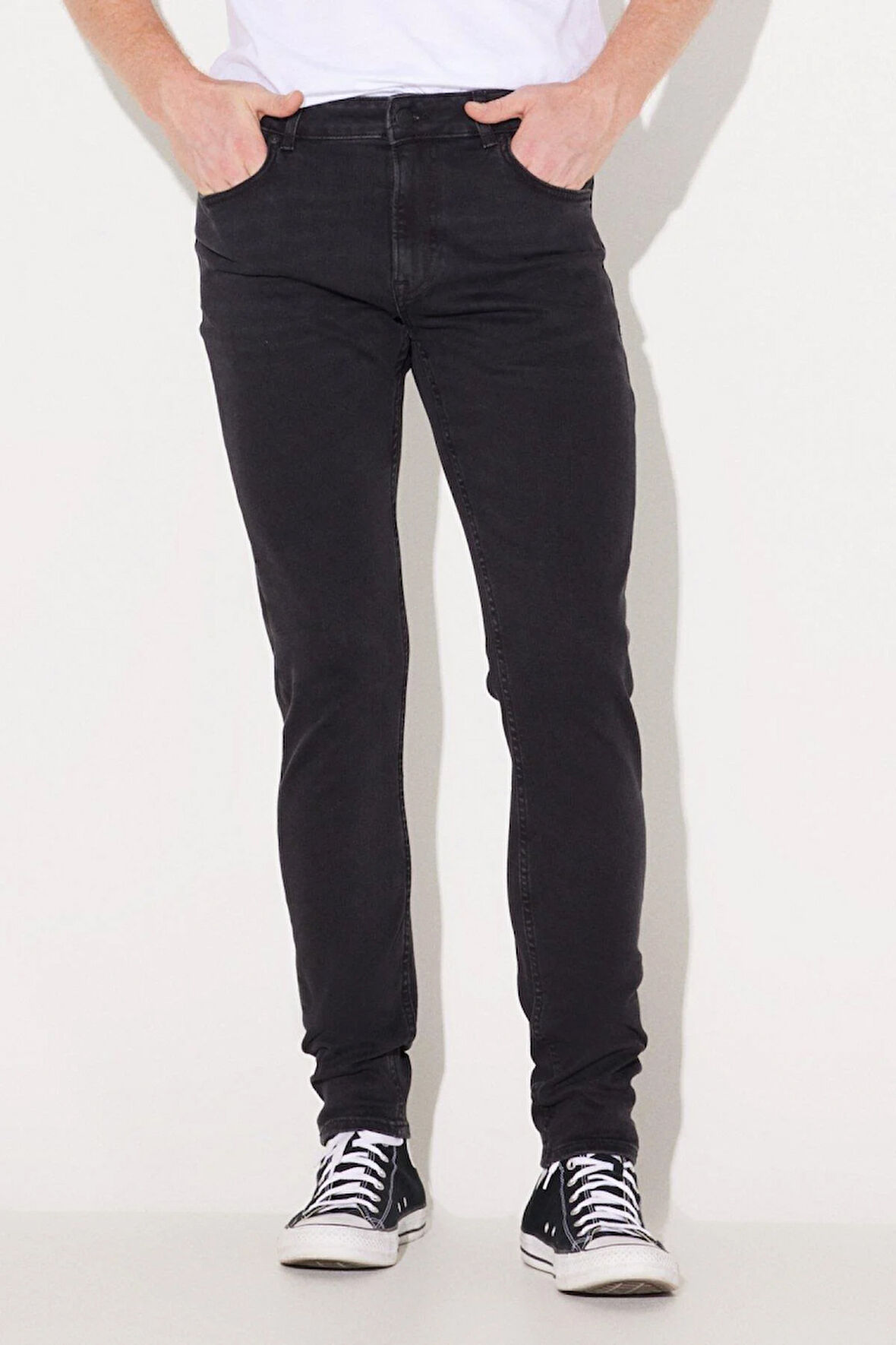 Malone Skinny Jean Pantolon Dark Westport