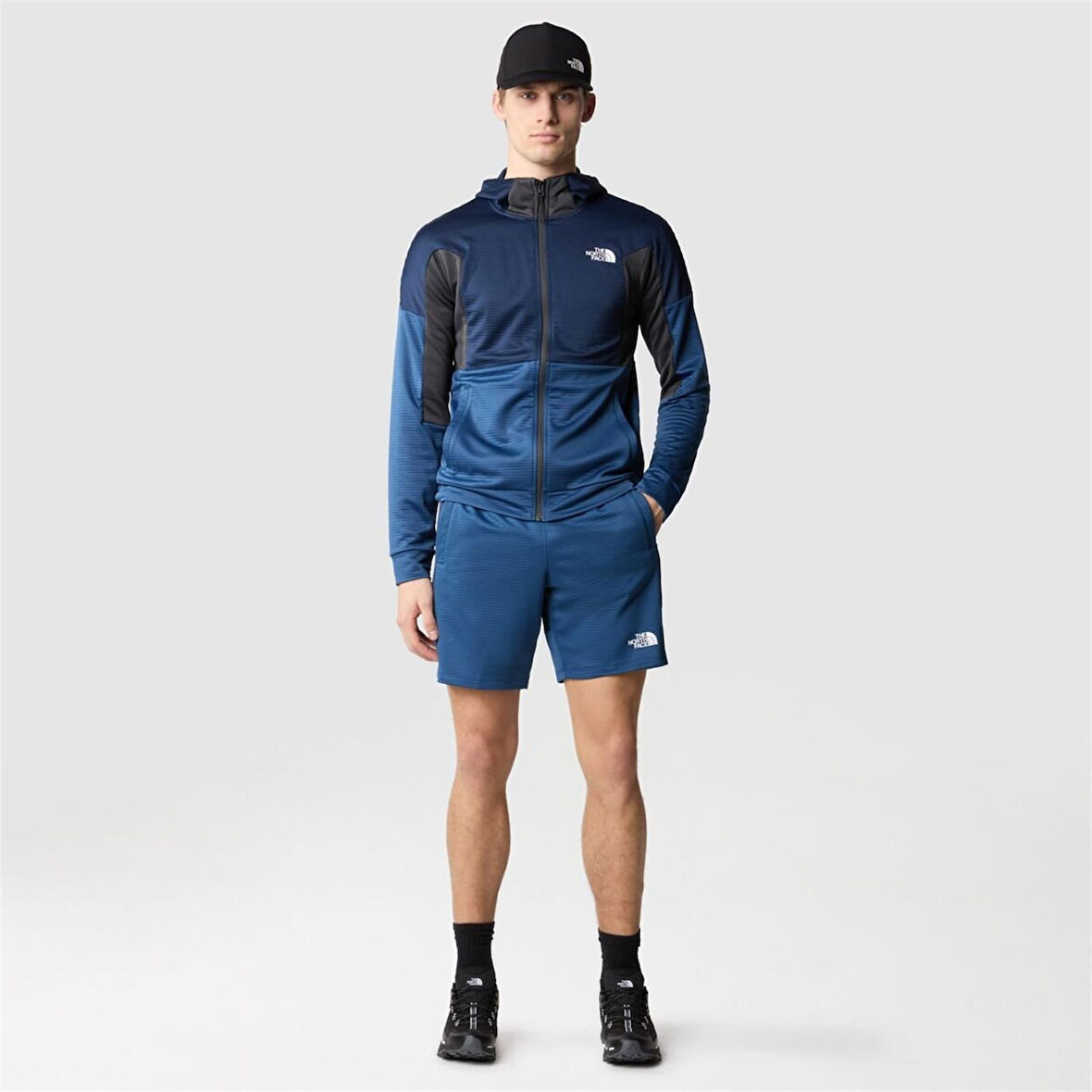 M MA FULL ZIP FLEECE - EU BLUE