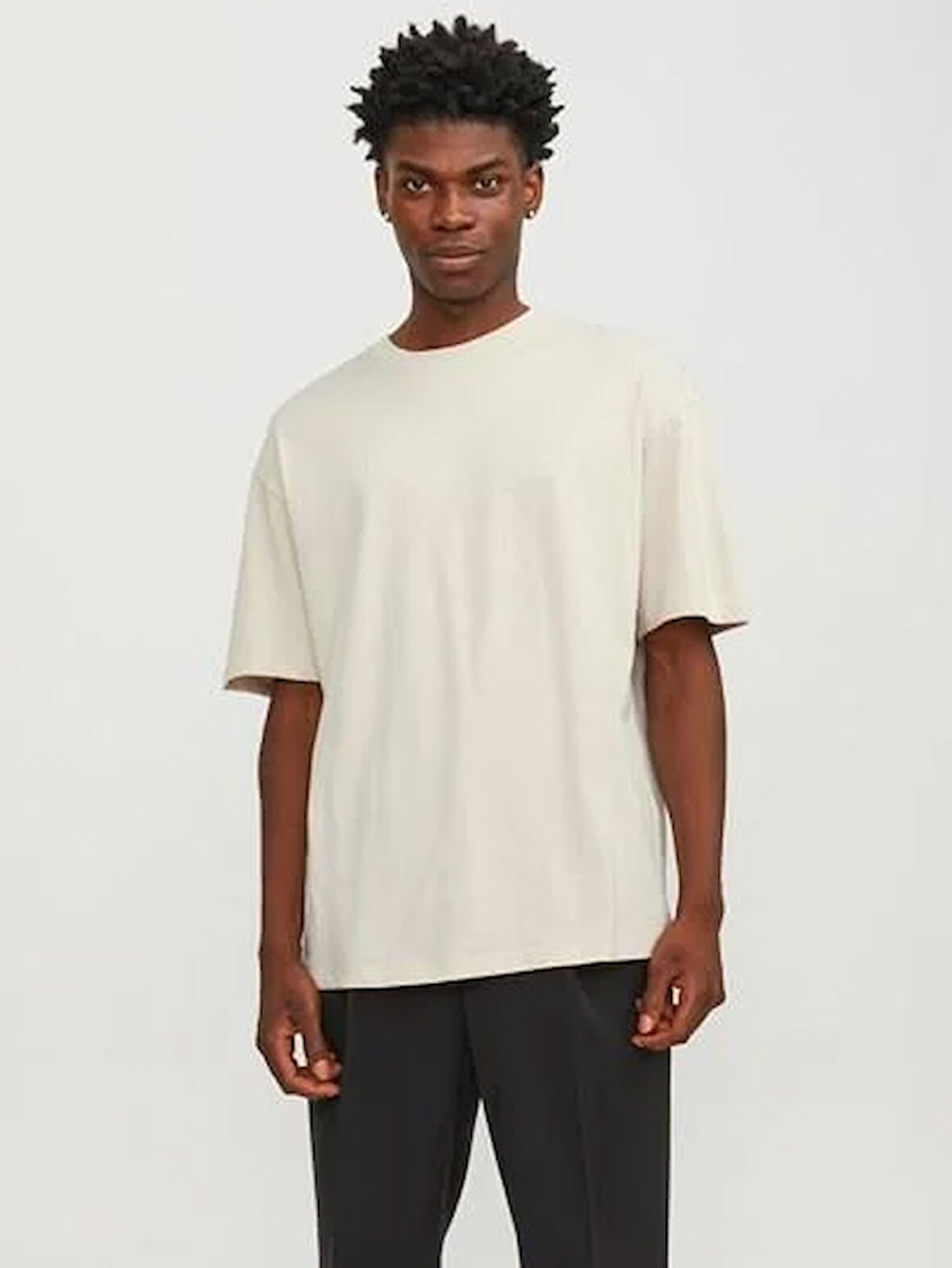 JJEBRADLEY TEE SS O-NECK NOOS Moonbeam