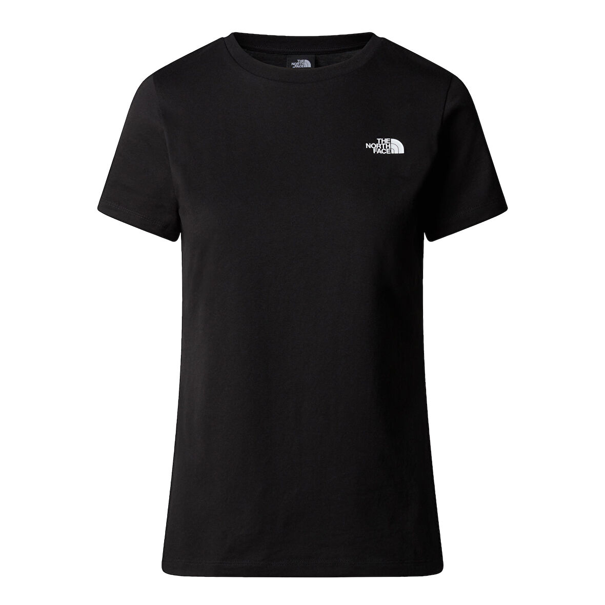 W S/S SIMPLE DOME SLIM TEE Black
