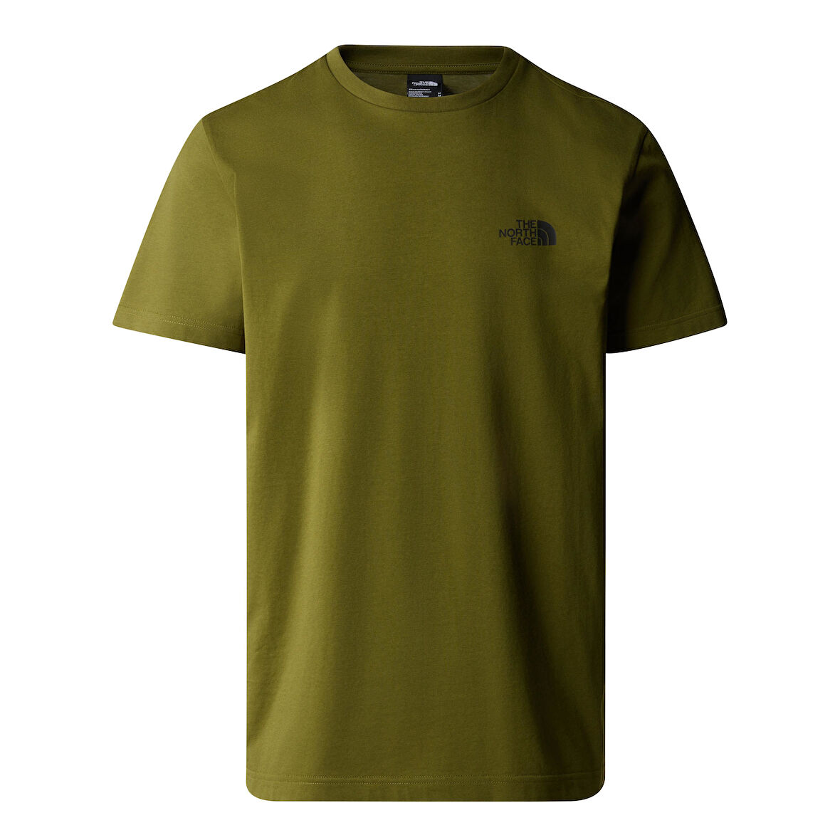 M S/S SIMPLE DOME TEE Olive