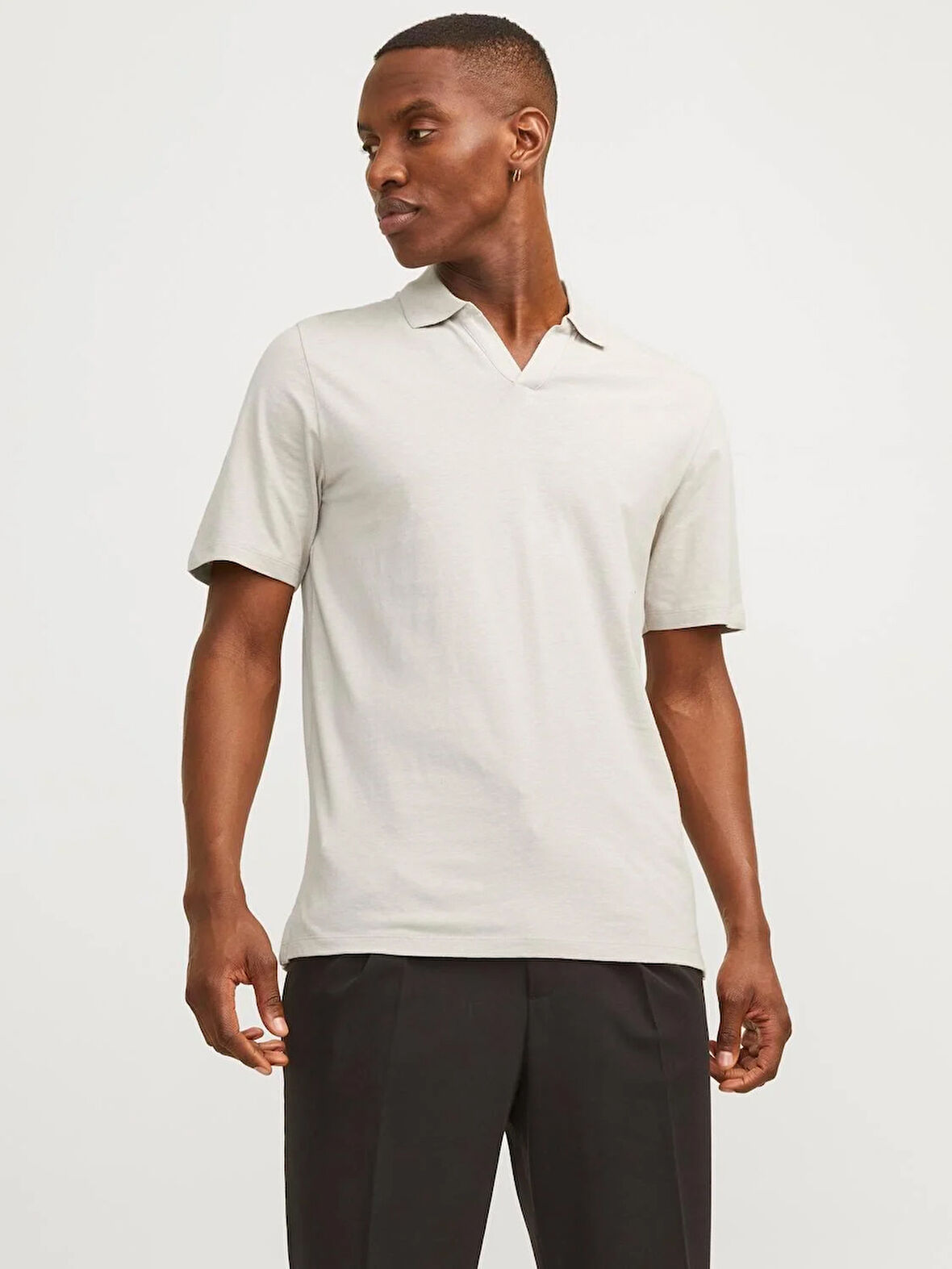 JJESUMMER LINEN POLO SS LN Crockery