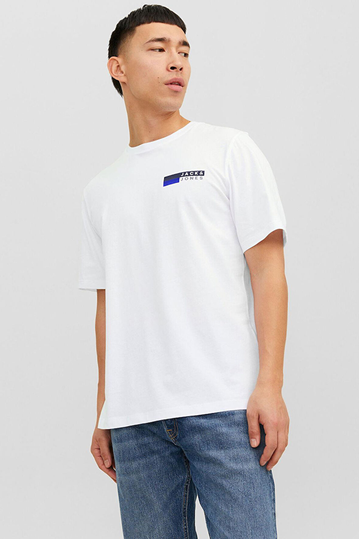 JJECORP LOGO TEE PLAY SS O-NECK NOOS White/P4